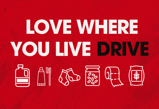 love where you live drive